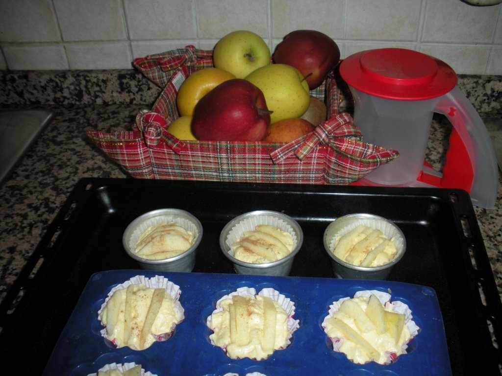 muffins cu mere si scortisosra