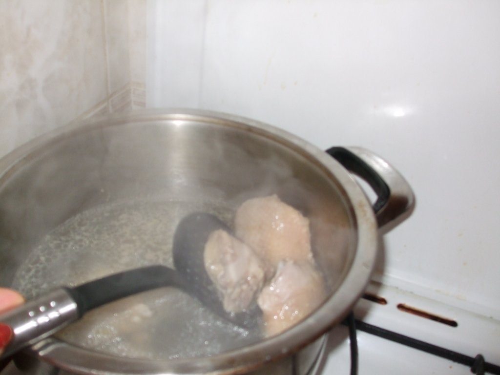 Pilaf de orez cu pui