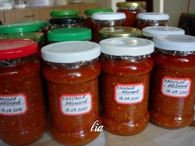 Zacusca fina, cu arome noi