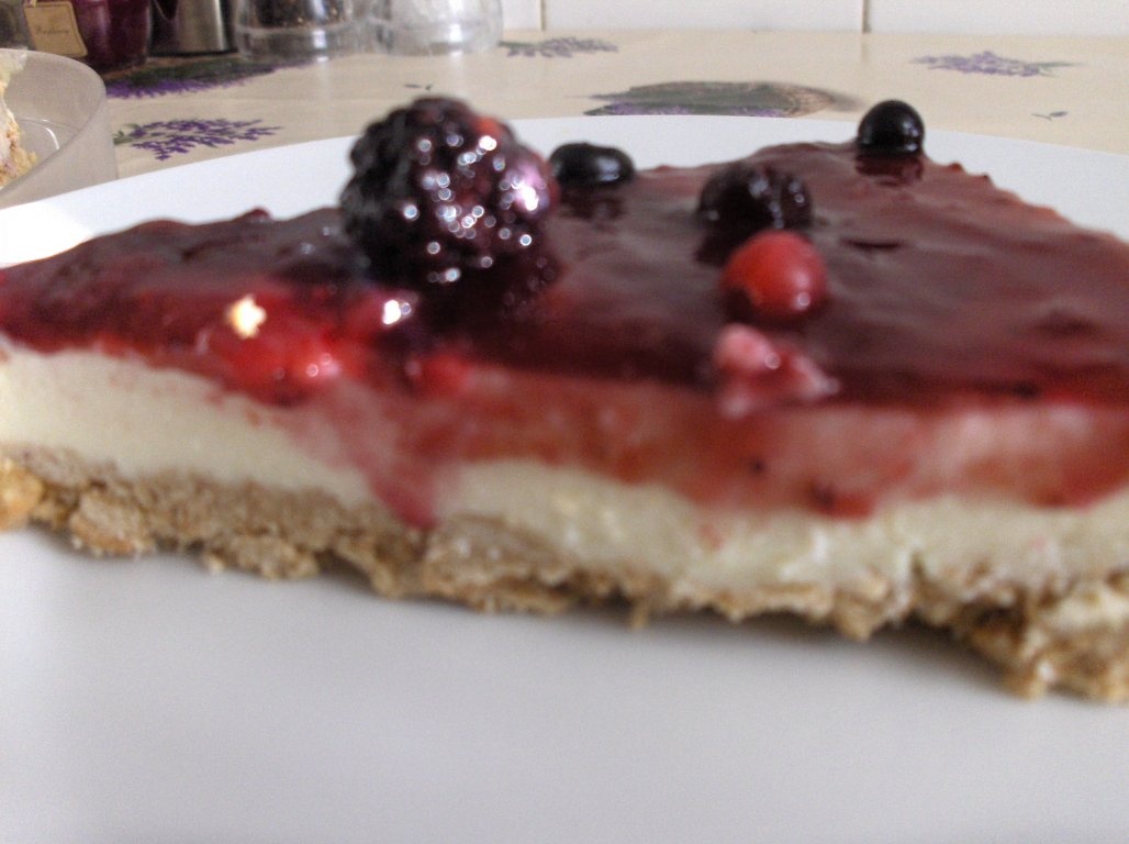 Cheesecake de zmeurã