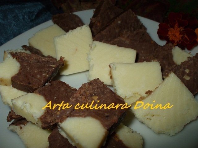 Ciocolata de casa cu nuci si arahide