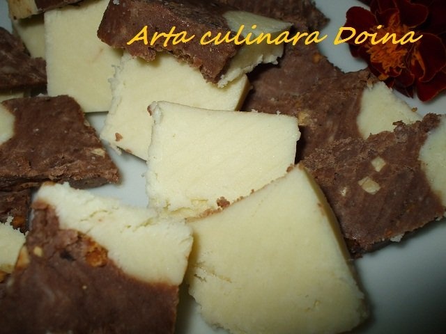 Ciocolata de casa cu nuci si arahide