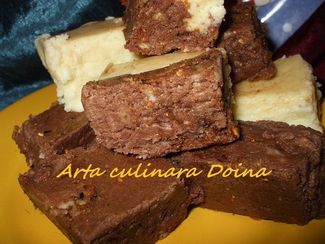 Ciocolata de casa cu nuci si arahide