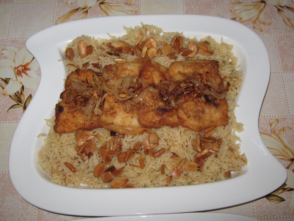 Sayadieh bi samak- Orezul pescarului- specifica  tarilor arabe