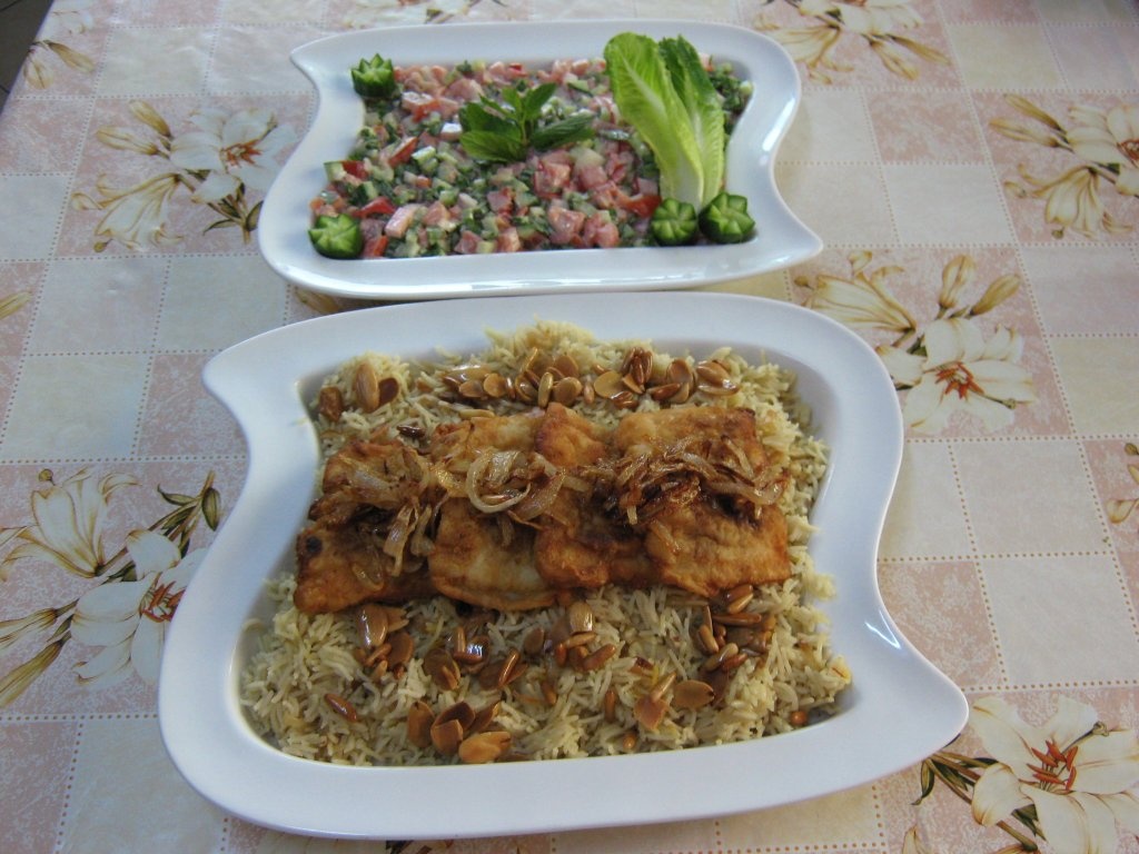 Sayadieh bi samak- Orezul pescarului- specifica  tarilor arabe