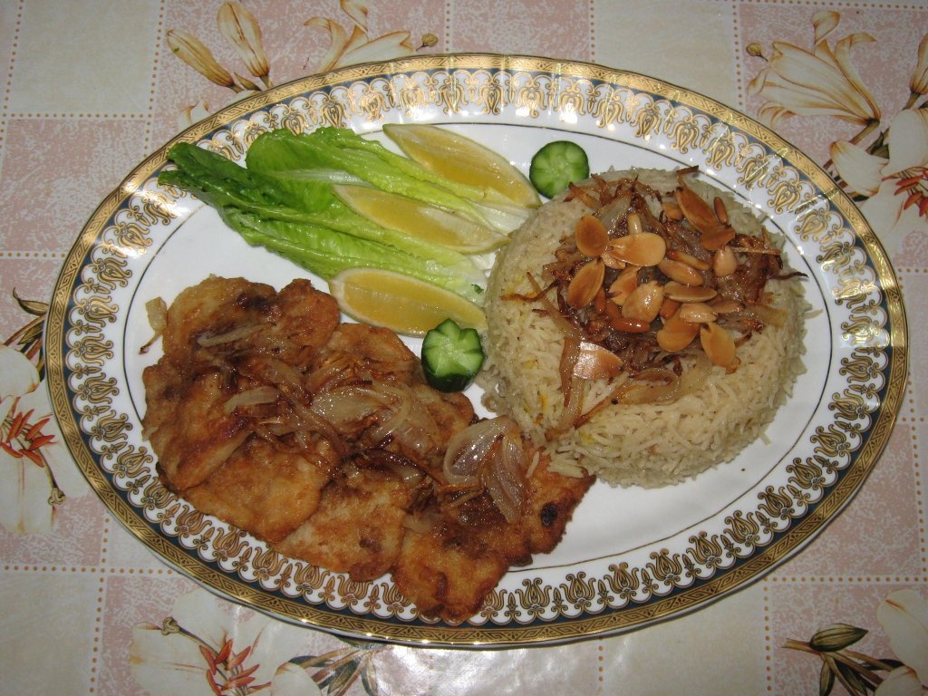 Sayadieh bi samak- Orezul pescarului- specifica  tarilor arabe