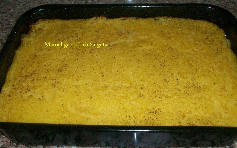 Mamaliga cu brinza