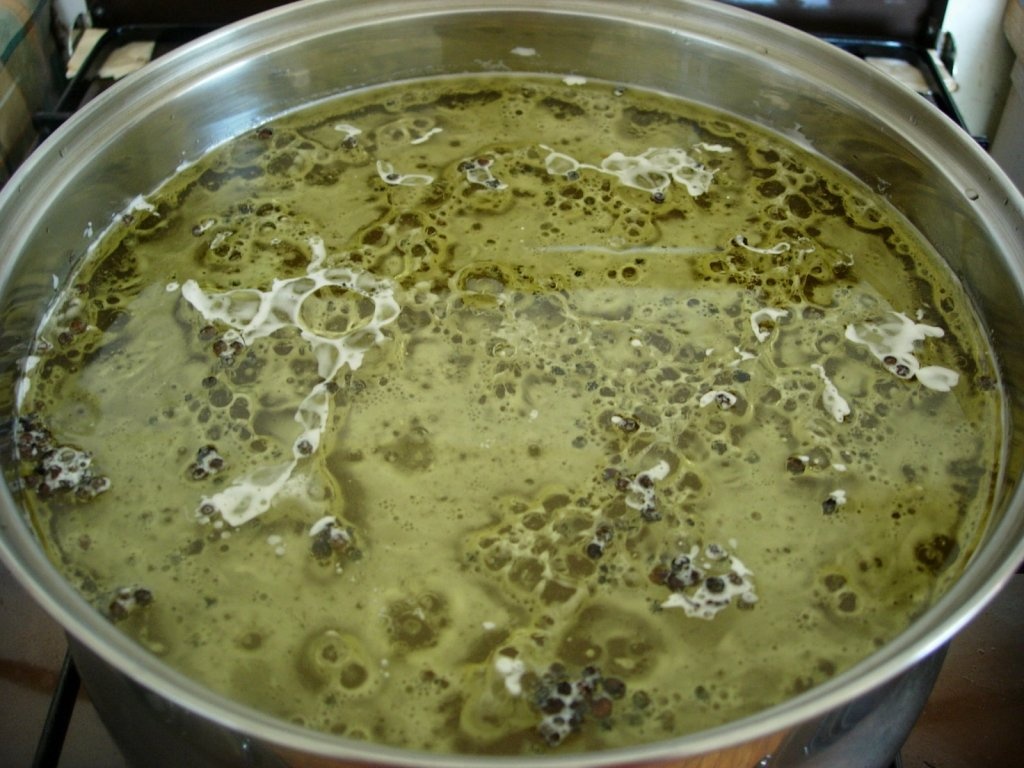 Gogosari marinati umpluti cu struguri