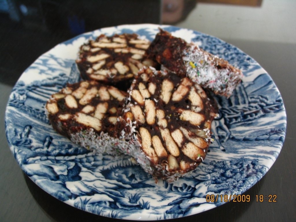 Salam de biscuiţi reţetă