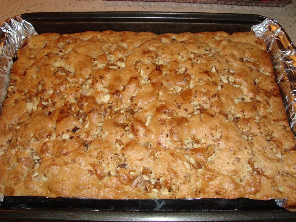 Prajitura cu mar cubulete