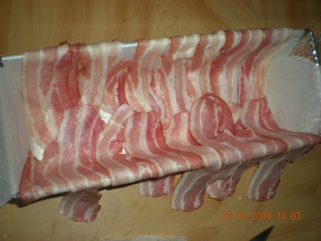 Terrina de ciuperci cu bacon