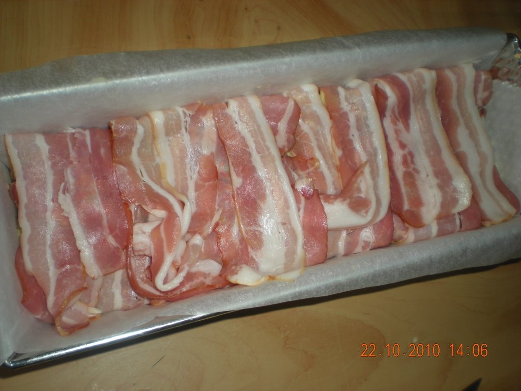 Terrina de ciuperci cu bacon