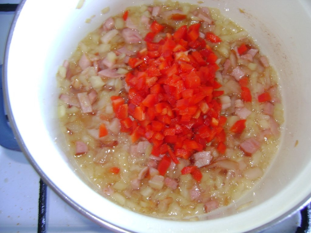 Orez cu legume si kaizer