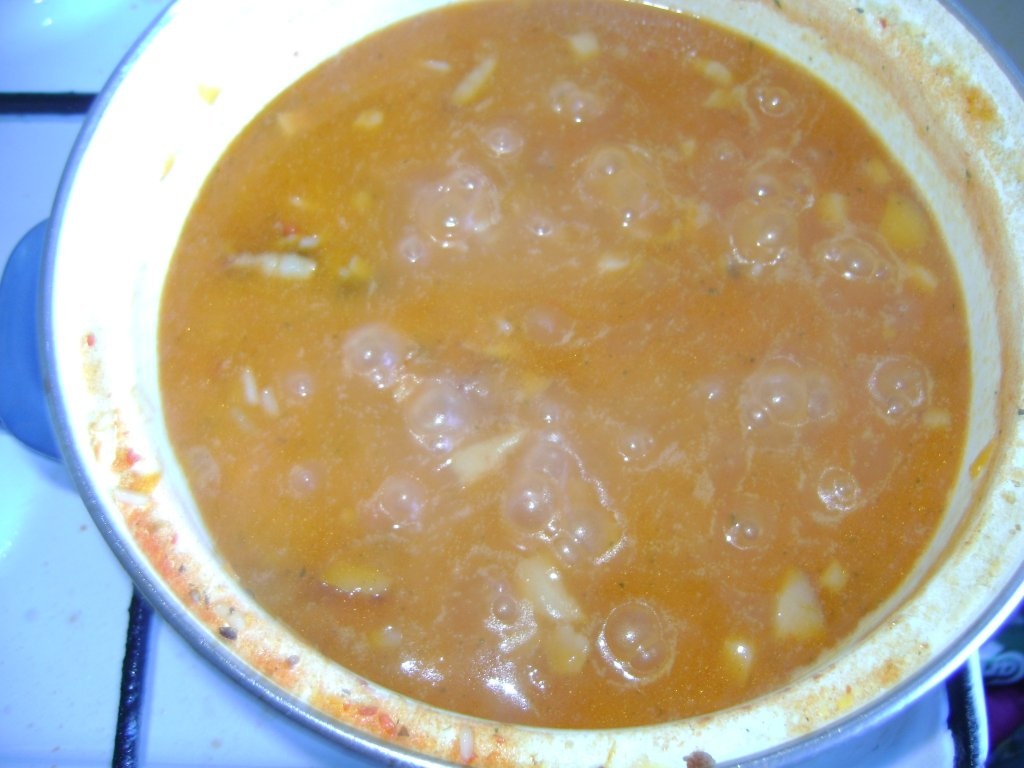 Orez cu legume si kaizer