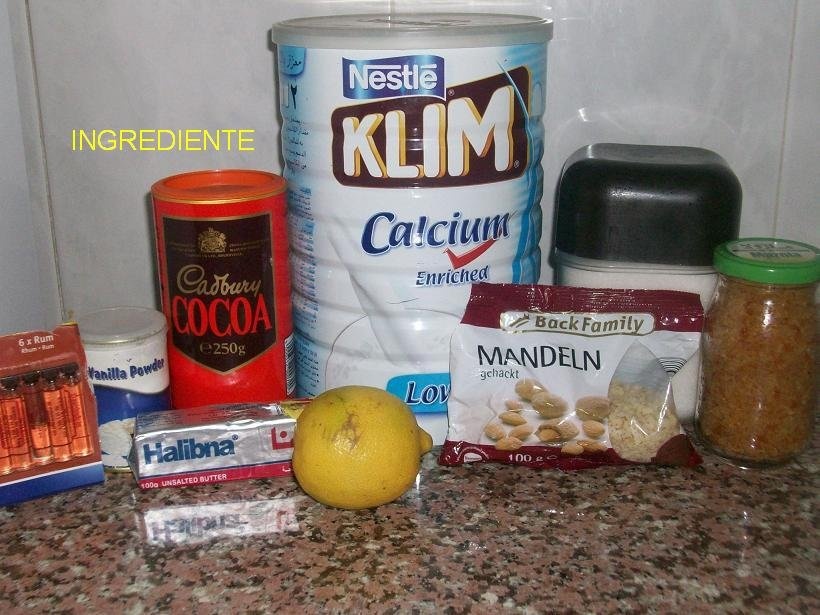 Ciocolata de casa,cu aroma de portocala