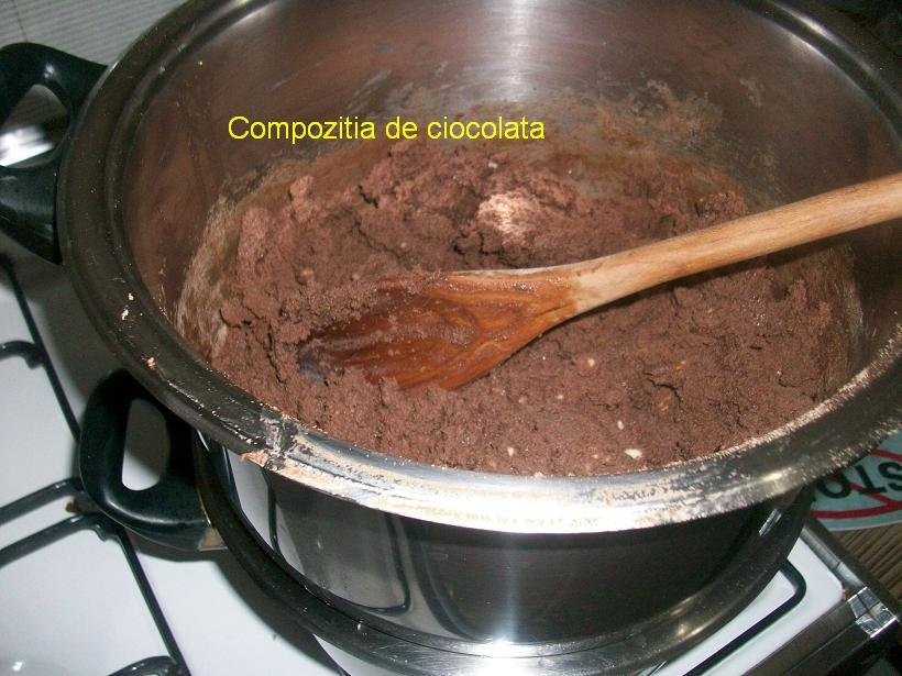 Ciocolata de casa,cu aroma de portocala