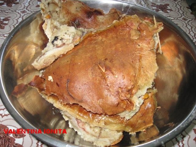 Capatana de vitel in aluat - reteta proprie