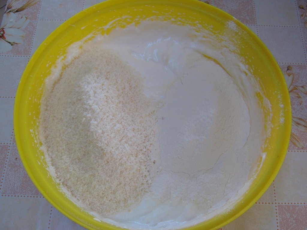 Prajitura cu nuca de  cocos