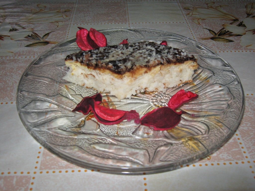 Prajitura cu nuca de  cocos