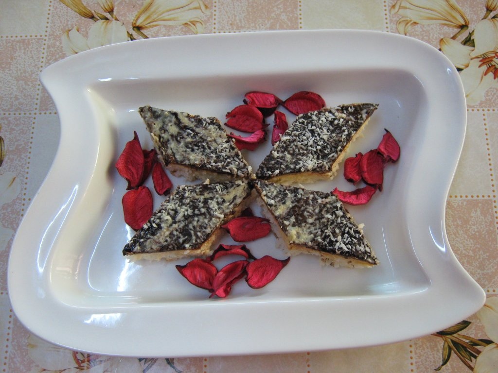 Prajitura cu nuca de  cocos