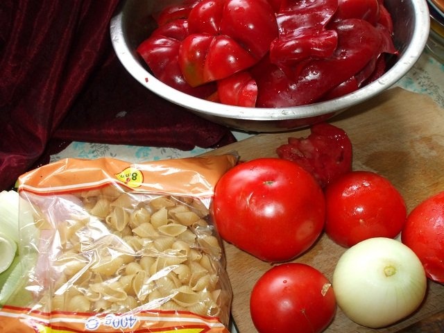 Paste cu praz si afumatura