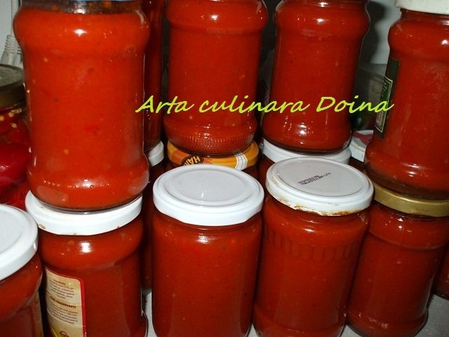 Zacusca de gogosari/ardei kapia