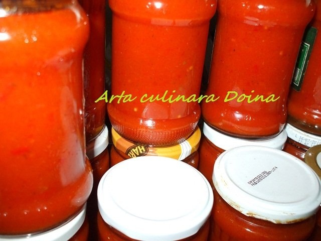 Zacusca de gogosari/ardei kapia