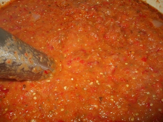 Zacusca de gogosari/ardei kapia