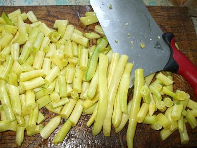 Fasole verde la borcan