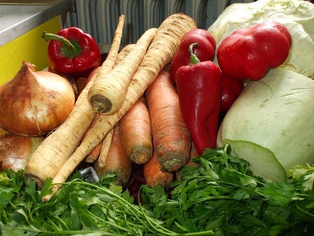 Legume si zarzavaturi cu sare pentru ciorbe