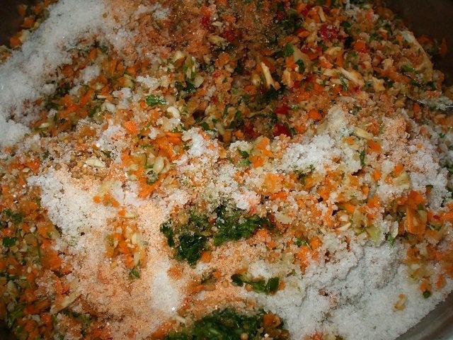 Legume si zarzavaturi cu sare pentru ciorbe