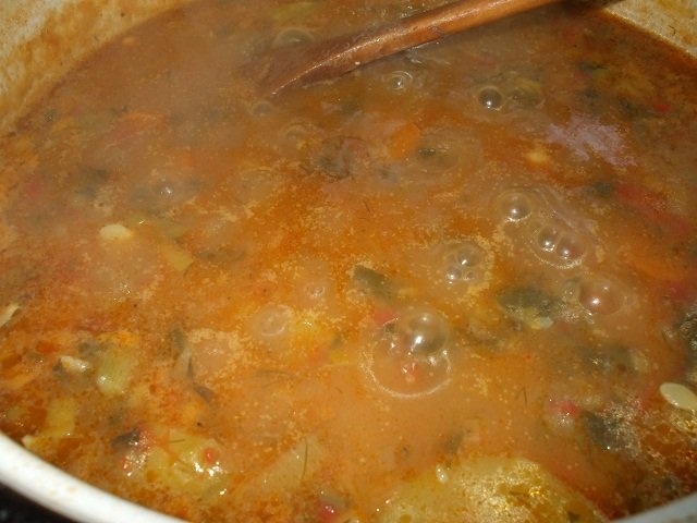 Țușpais de dovlecei cu praz