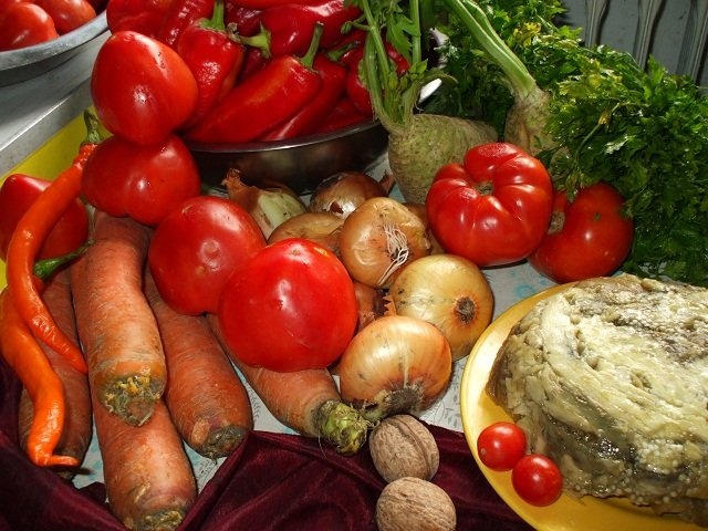 Ghiveci de legume la borcan