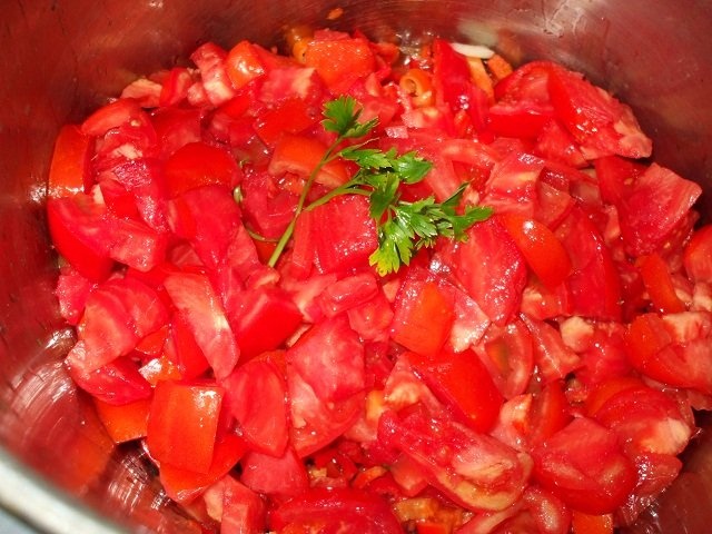 Ghiveci de legume la borcan