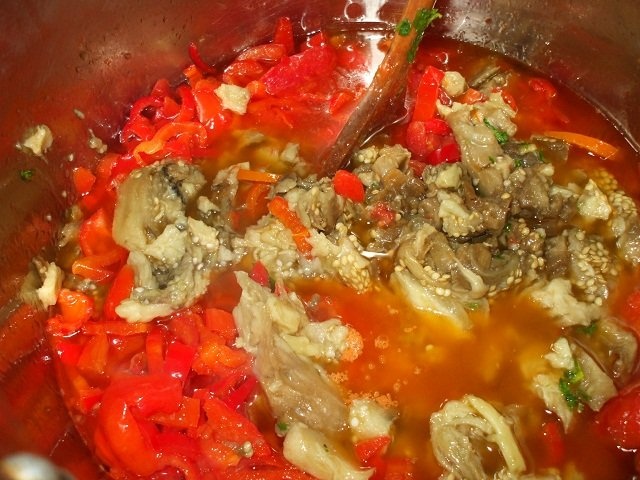 Ghiveci de legume la borcan