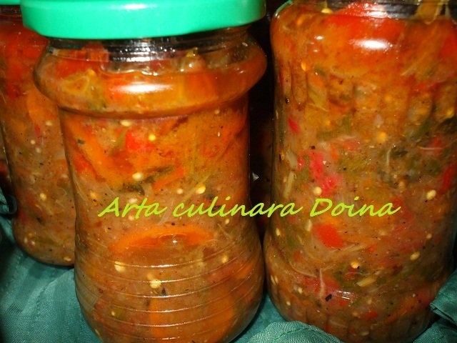 Ghiveci de legume la borcan