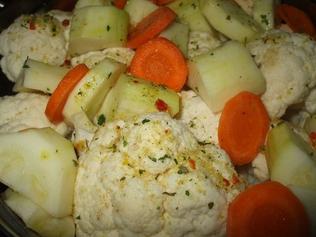 Conopida natur cu sos bechamel