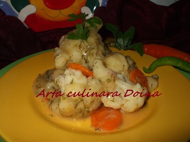 Conopida natur cu sos bechamel