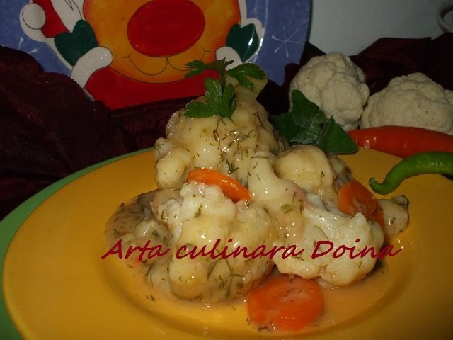 Conopida natur cu sos bechamel