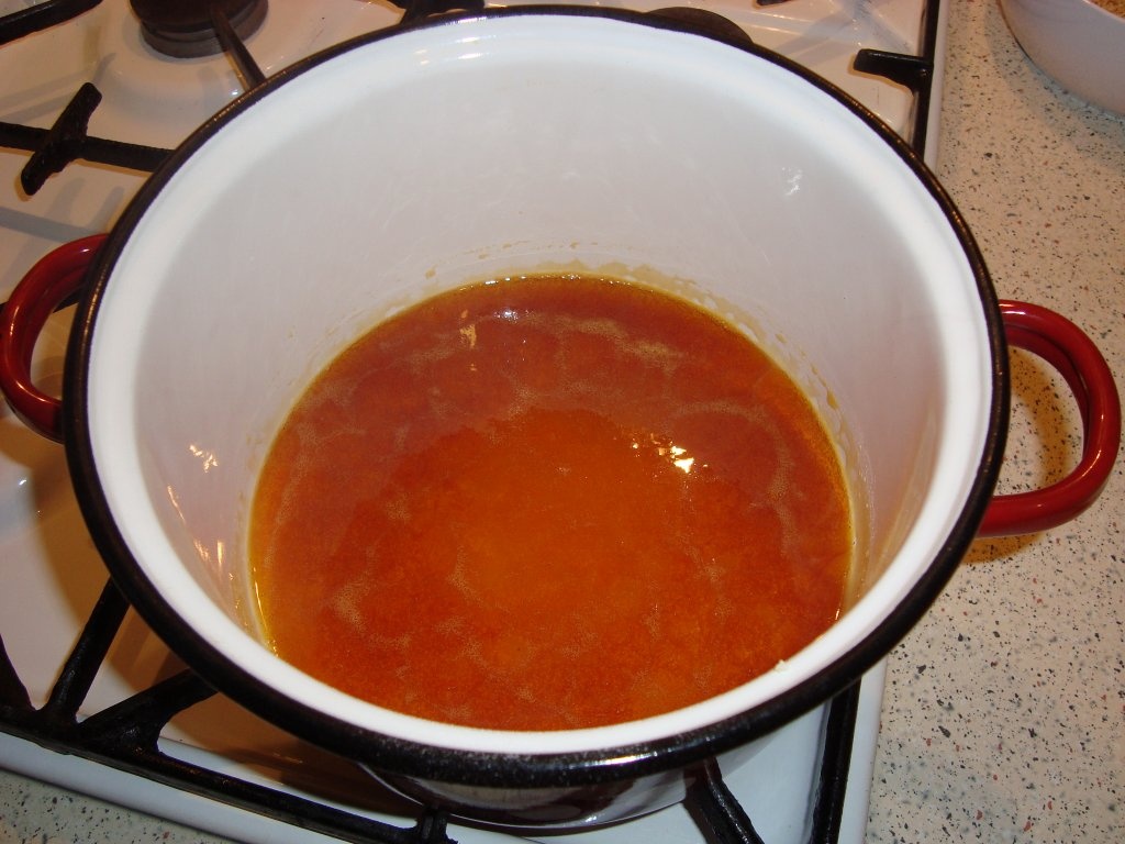 Napolitane cu crema caramel