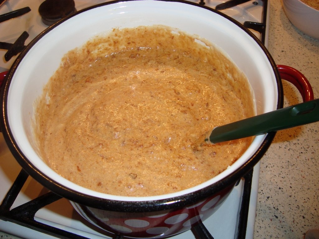 Napolitane cu crema caramel