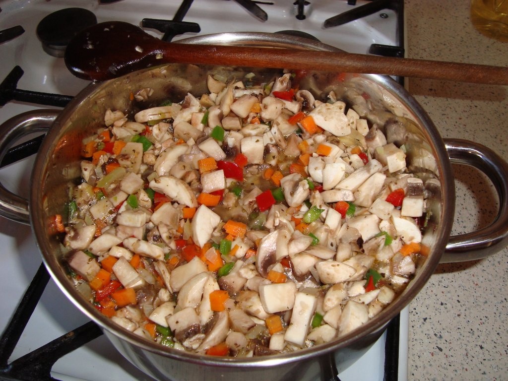 Placinta cu ciuperci