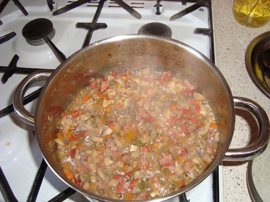 Placinta cu ciuperci