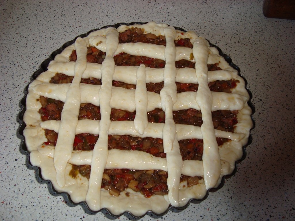 Placinta cu ciuperci