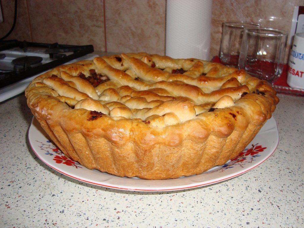 Placinta cu ciuperci