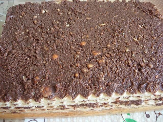 Prajitura cu foi de napolitane