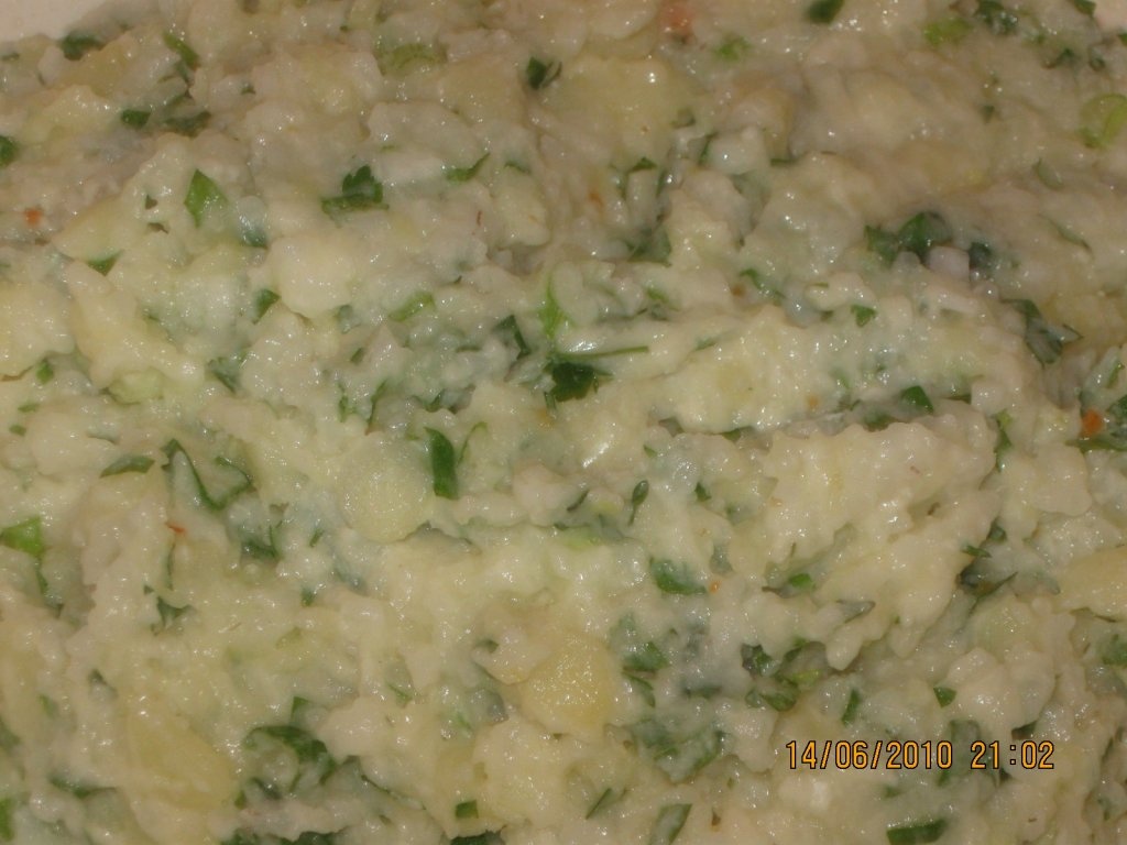 Chiftelute din cartofi si orez