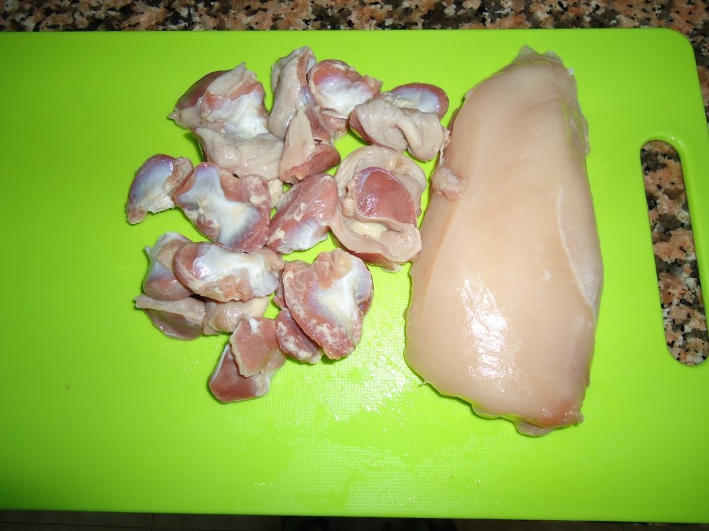 Ciulama de pui cu ciuperci