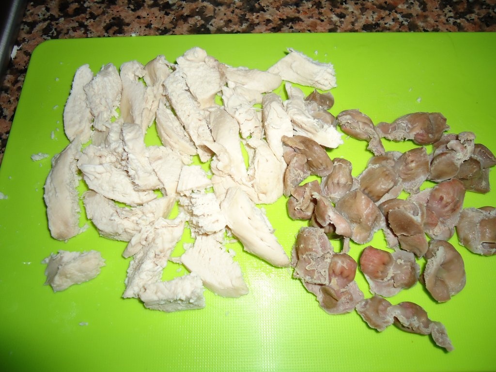 Ciulama de pui cu ciuperci