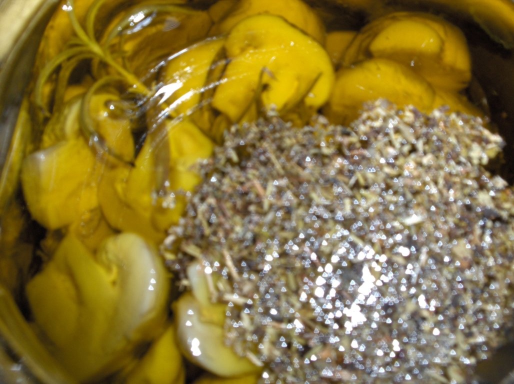 Ciuperci Paris marinate (Conserva de cogumelos)